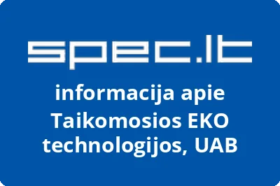 Taikomosios EKO technologijos, UAB