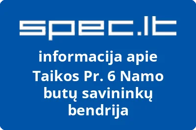 Taikos Pr. 6 Namo butų savininkų bendrija
