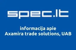 Axamira trade solutions, UAB | spec.lt