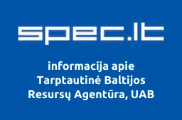 Tarptautinė Baltijos Resursų Agentūra, UAB