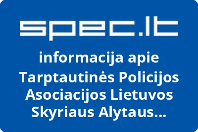 Tarptautinės policijos asociacijos Lietuvos skyriaus Alytaus poskyris