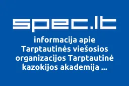 Tarptautinės viešosios organizacijos Tarptautinė kazokijos akademija atstovybė Lietuvoje | spec.lt