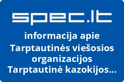 Tarptautinės viešosios organizacijos Tarptautinė kazokijos akademija atstovybė Lietuvoje