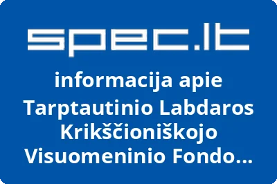 Tarptautinio Labdaros Krikščioniškojo Visuomeninio Fondo Vzaimopomošč Atstovybė Lietuvoje