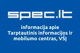 Tarptautinis informacijos ir mobilumo centras, VŠĮ | spec.lt