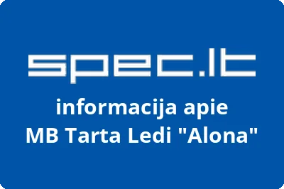 Tarta Ledi Alona, MB | spec.lt
