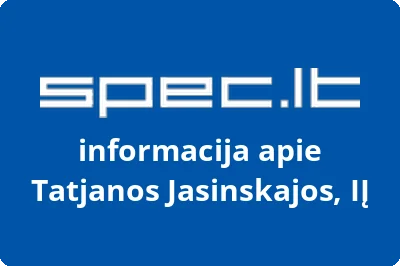Tatjanos Jasinskajos, IĮ