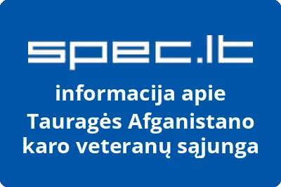 Tauragės Afganistano karo veteranų sąjunga