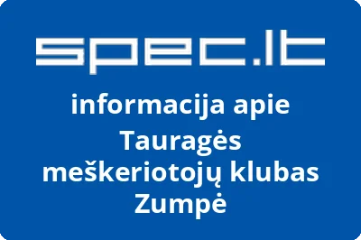 Tauragės meškeriotojų klubas Zumpė