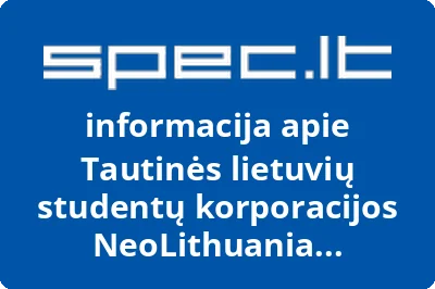 Tautinės lietuvių studentų korporacijos NeoLithuania Filisterių sąjunga