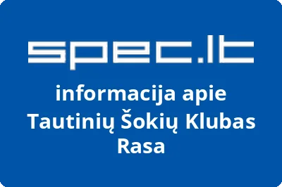 Tautinių šokių klubas Rasa | spec.lt