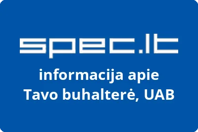 Tavo buhalterė, UAB
