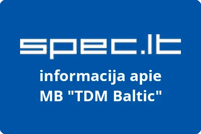 TDM Baltic, MB | spec.lt