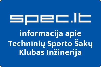 Techninių sporto šakų klubas Inžinerija