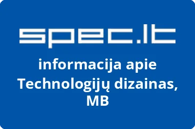 Technologijų dizainas, MB