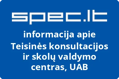 Teisinės konsultacijos ir skolų valdymo centras, UAB