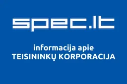 TEISININKŲ KORPORACIJA | spec.lt