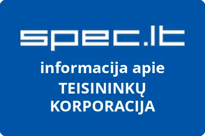 TEISININKŲ KORPORACIJA | spec.lt