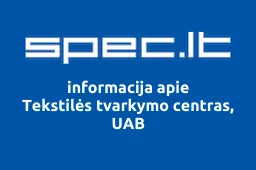 Tekstilės tvarkymo centras, UAB iliustracija