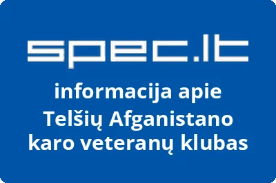 Telšių Afganistano karo veteranų klubas