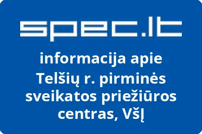 Telšių rajono pirminės sveikatos priežiūros centras