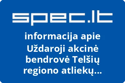 Telšių regiono atliekų tvarkymo centras, UAB