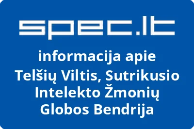 Telšių Viltis, Sutrikusio Intelekto Žmonių Globos Bendrija