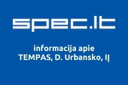 TEMPAS, D. Urbansko, IĮ | spec.lt