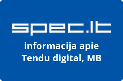 Tendu digital, MB | spec.lt
