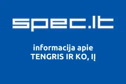 TENGRIS IR KO, IĮ | spec.lt