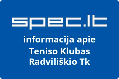 Teniso Klubas Radviliškio Tk
