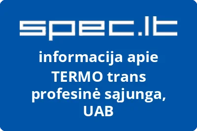 TERMO trans profesinė sąjunga, UAB