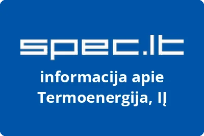 Termoenergija, IĮ | spec.lt
