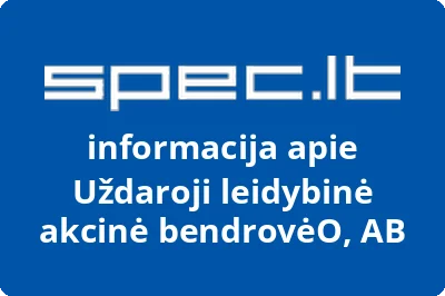 Uždaroji leidybinė akcinė bendrovėO, AB