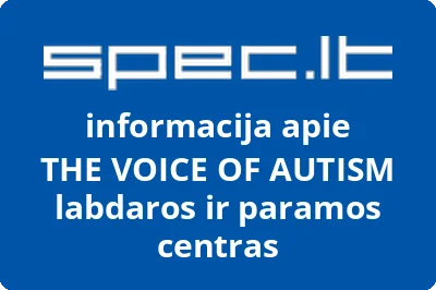 THE VOICE OF AUTISM labdaros ir paramos centras | spec.lt