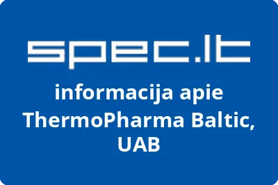 ThermoPharma Baltic, UAB | spec.lt