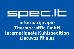 Thermotraffic GmbH Internationale Kuhlspedition Lietuvos filialas iliustracija