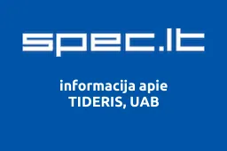 TIDERIS, UAB | spec.lt