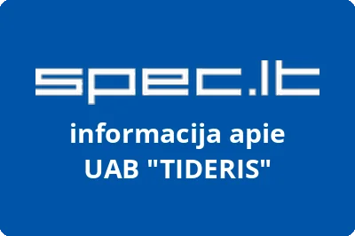 TIDERIS, UAB | spec.lt