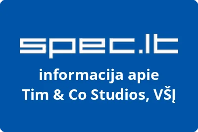 Tim & Co Studios, VŠĮ