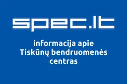 Tiskūnų bendruomenės centras | spec.lt