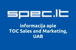 TOC Sales and Marketing, UAB iliustracija