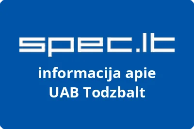 Todzbalt, UAB | spec.lt
