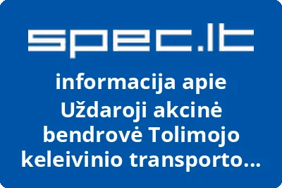 Tolimojo keleivinio transporto kompanija, UAB