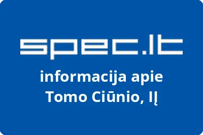 Tomo Ciūnio, IĮ