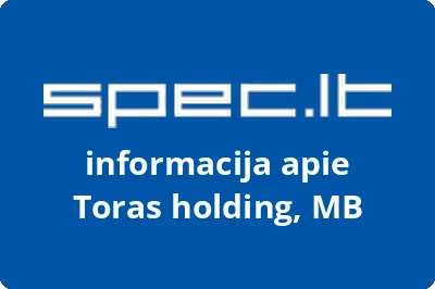 Toras holding, MB | spec.lt