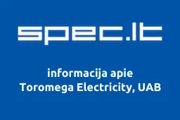 Toromega Electricity, UAB | spec.lt