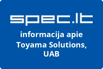 TOYAMA SOLUTIONS, UAB