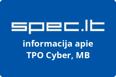 TPO Cyber, MB | spec.lt