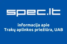 Trakų aplinkos priežiūra, UAB | spec.lt